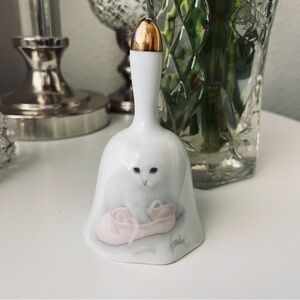 🔔 Vintage 70’s Otagiri Cat Kitten Kitty Ballet Slipper Bob Harrison Japan Bell